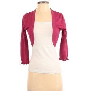 Black House White Market Size Medium Pink Raspberry Shrug